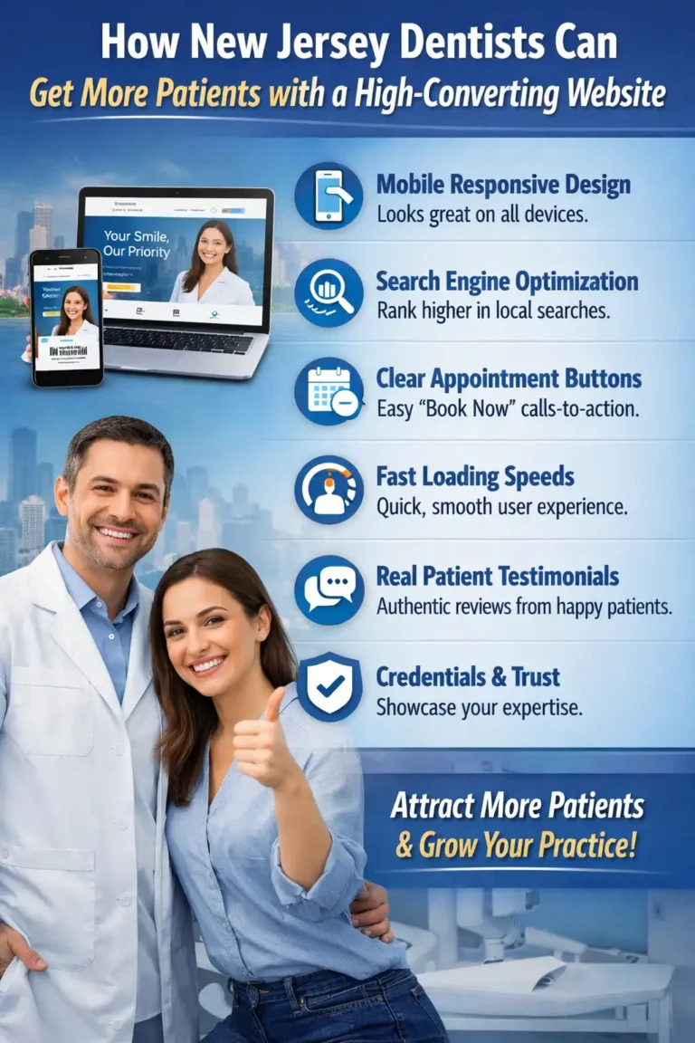 How New Jersey Dentists Can Get More Patients with a High-Converting Website