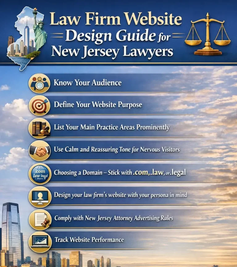Law Firm Website Design Guide for New Jersey Lawyers