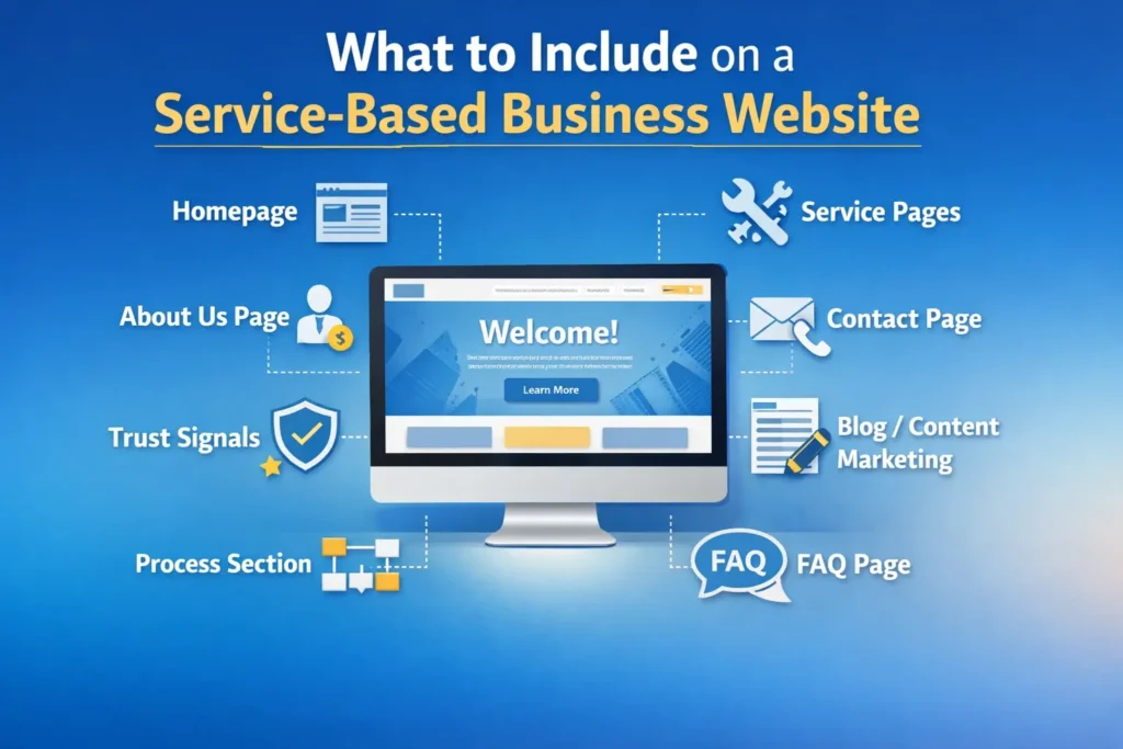 What to Include on a Service Based Business Website