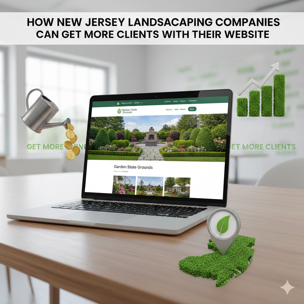 How New Jersey Landscaping Companies Can Get More Clients with Their Website