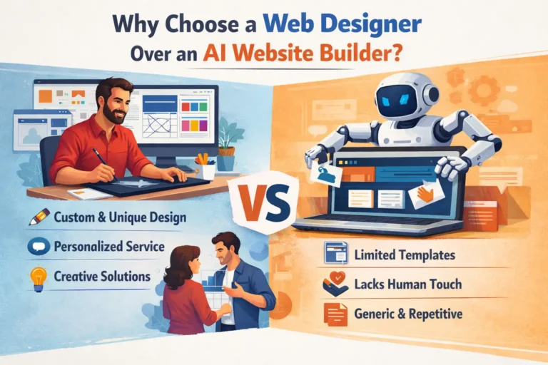 Why Choose a Web Designer Over an AI Website Builder?